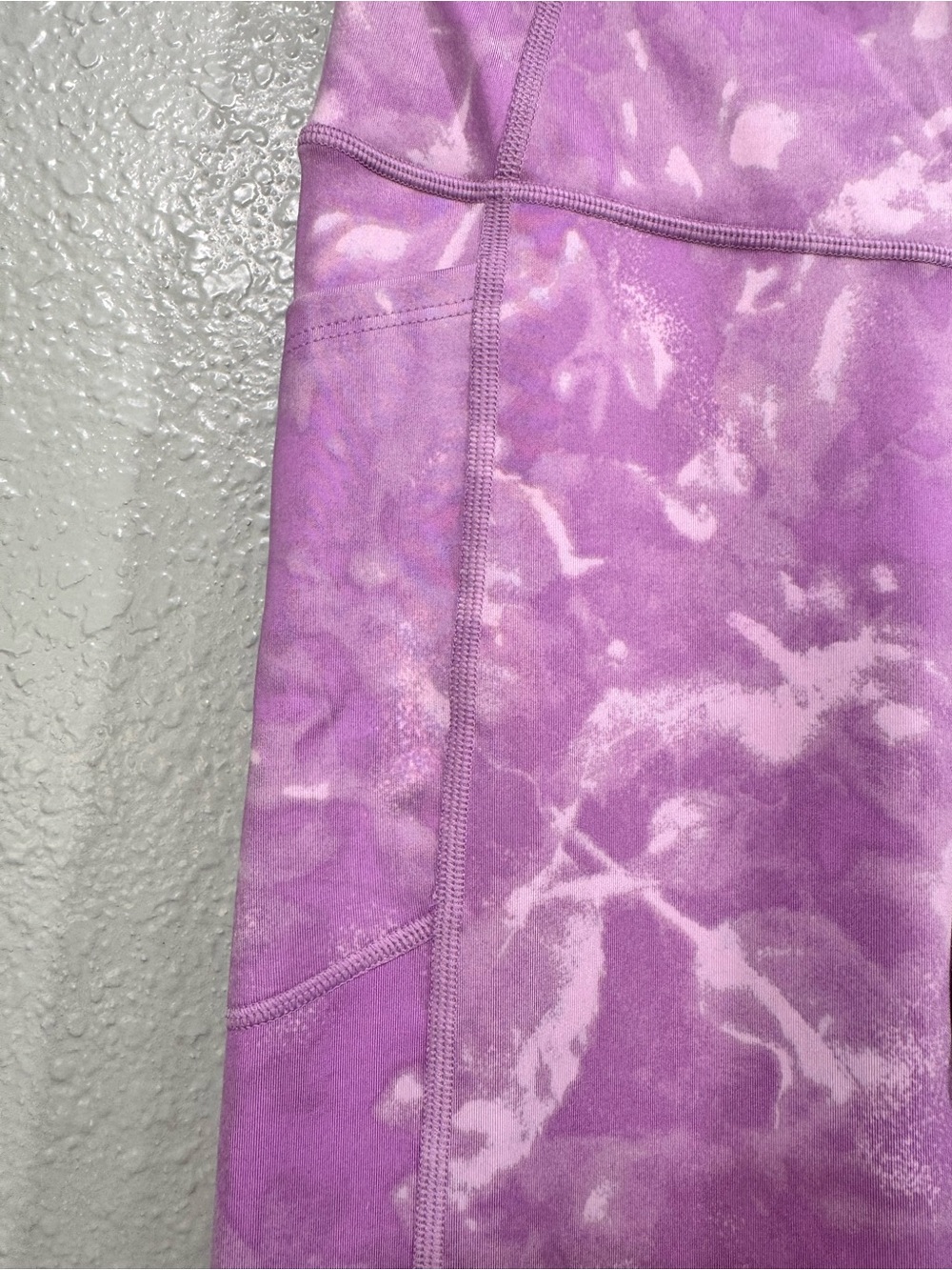 New Victoria's Secret Pink Marble Tie-Dye Leggings Size 10 - Picture 3 of 11